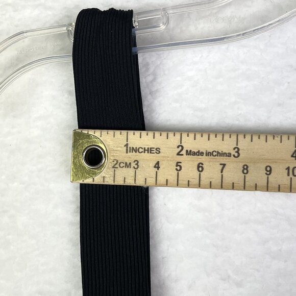 L*Space Lee Lee Bikini Top Women's Size Medium Black - Picture 13 of 13